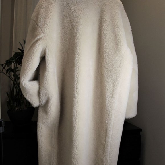 Teddy Coat Wool oversized MM brand inspired 100% wool NWT - Picture 3 of 14